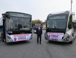 İstanbul’da metrobüs hattına 25 yeni araç