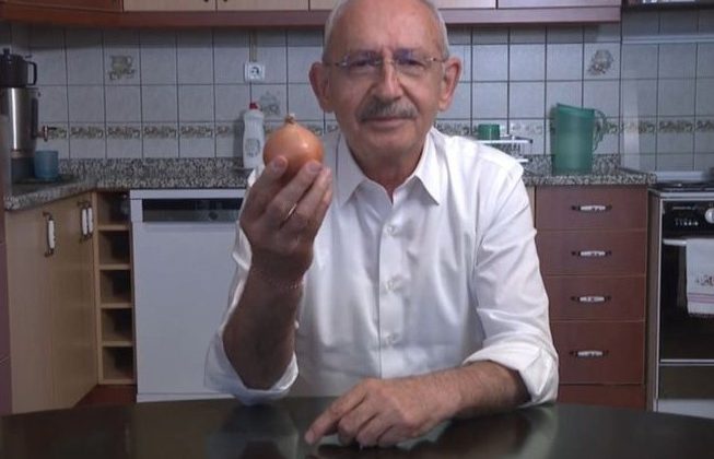 CHP lideri ve Cumhurbaşkanı Adayı Kılıçdaroğlu’ndan ‘soğan’lı paylaşım