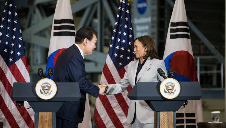 Güney Kore Devlet Başkanı Yoon NASA tesisini ziyaret etti