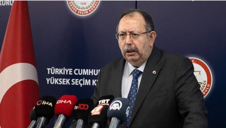 YSK Başkanı Yener: 26 parti listelerini teslim etti