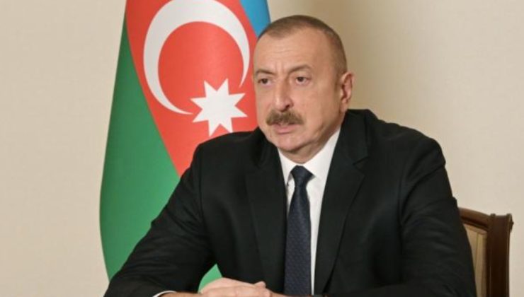 Aliyev: Azerbaycan bayrağının yakılmasının müellifi Ermenistan devletidir