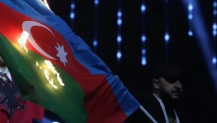 Avrupa Halter Şampiyonası’nın açılışında Azerbaycan bayrağı yakıldı