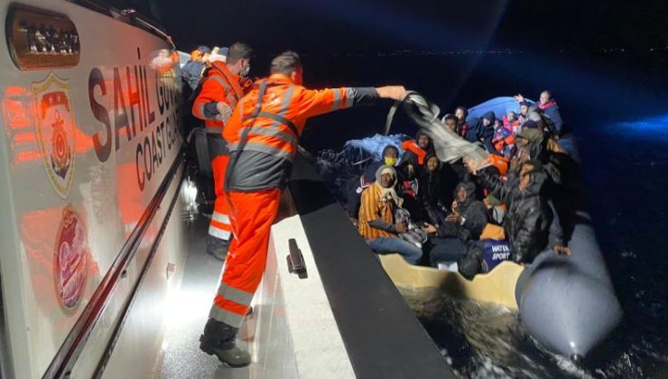 Yunanistan’ın ölüme terk ettiği 92 düzensiz göçmen kurtarıldı