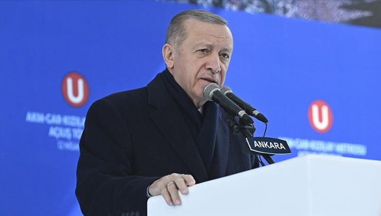 Erdoğan: Türkiye Yüzyılı ile güçlü Türkiye’nin inşası için kolları sıvama vaktidir