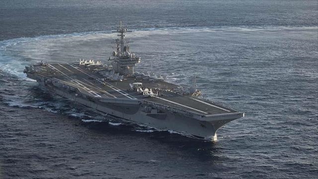 ABD, uçak gemisini Suriye’ye yaklaştırdı