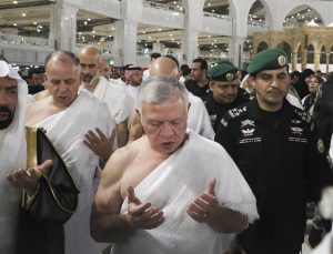 Ürdün Kralı Abdullah, Suudi Arabistan ziyaretinde umre yaptı
