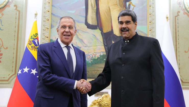 Venezuela Devlet Başkanı Maduro, Rusya Dışişleri Bakanı Lavrov’u kabul etti