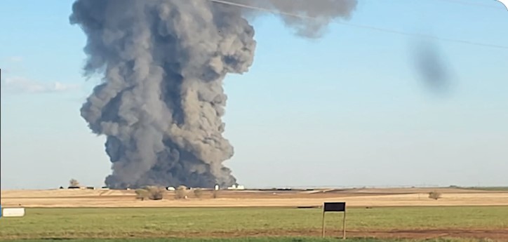 Mandırada patlama! 18 bin sığır telef oldu, 1 kişi ağır yaralı