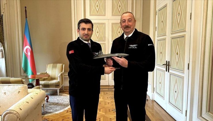 İlham Aliyev, Baykar Yönetim Kurulu Başkanı Selçuk Bayraktar’ı kabul etti