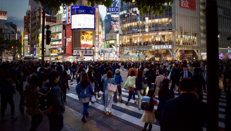 Japon nüfusunun 2070’te 2020’ye göre yüzde 30 azalacağı tahmin ediliyor