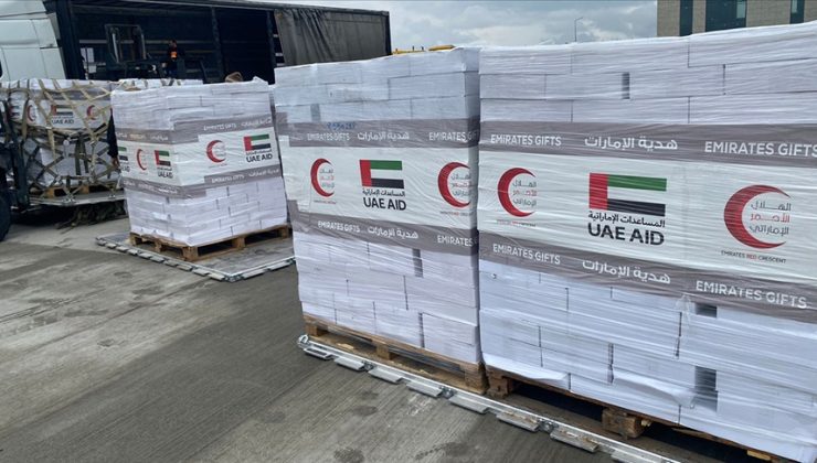 BAE, Türkiye ve Suriye’ye şimdiye kadar 240 uçakla yardım malzemesi gönderdi