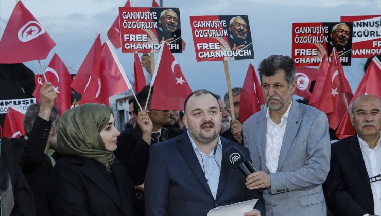 Tunus’ta Nahda lideri Gannuşi’nin tutuklanması Ankara’da protesto edildi