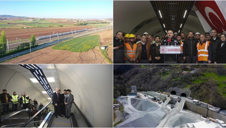 Türkiye’nin mega projeleri açılış için gün sayıyor