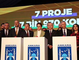 Kılıçdaroğlu, Akşener ve Yavaş Ankara’da Cumhur İttifakı’na yüklendi