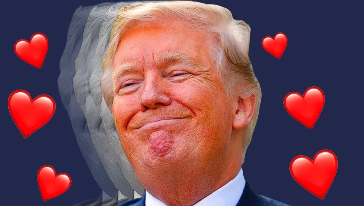 ABD eski Başkanı Donald Trump kalp istedi
