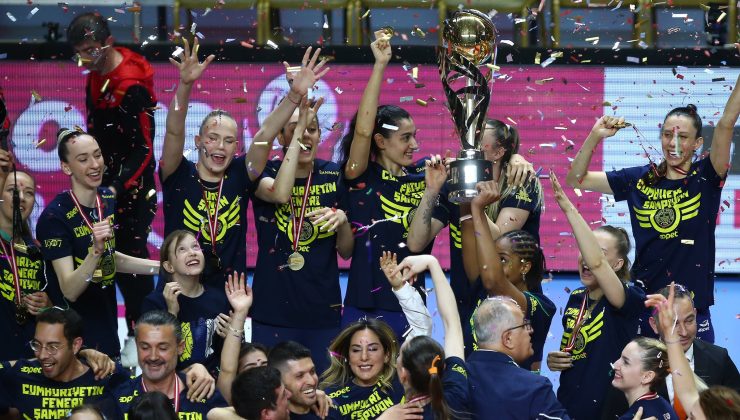 Fenerbahçe Opet Sultanlar Ligi 6.kez şampiyon
