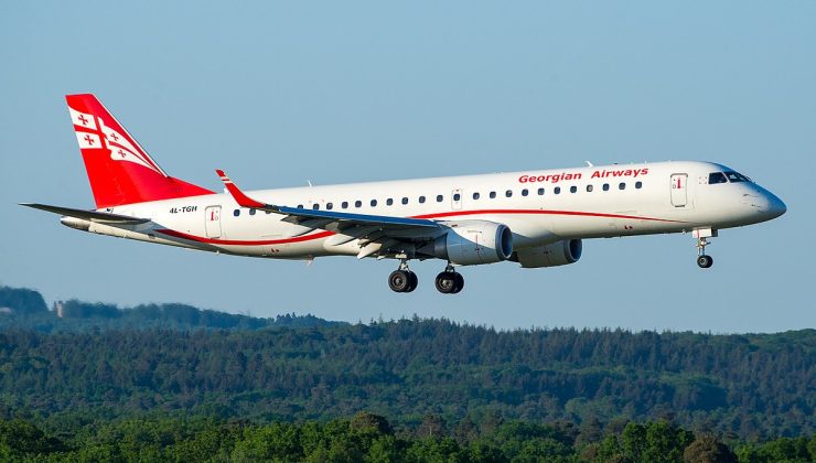 Gürcistan devlet başkanına Georgian Airways’ten uçuş yasağı