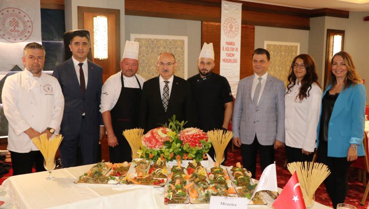 Manisa’ya özgü tarifler Türk Mutfağı Haftası’nda tanıtıldı