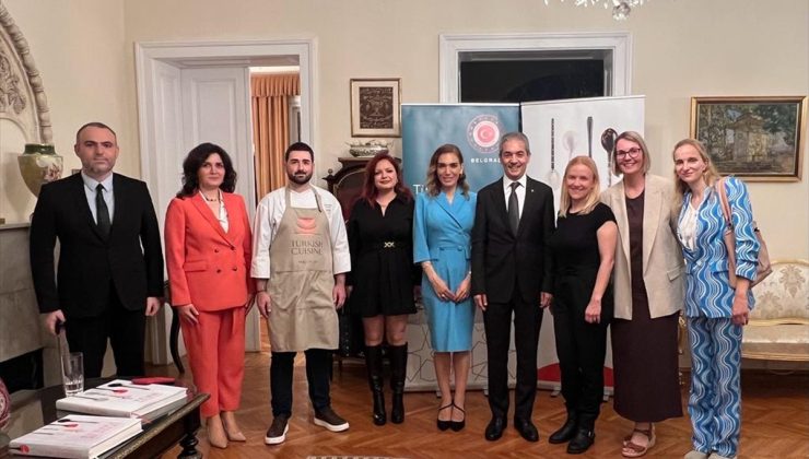 Belgrad’da “Türk Mutfağı Haftası” kapsamında Hatay yemekleri tanıtıldı