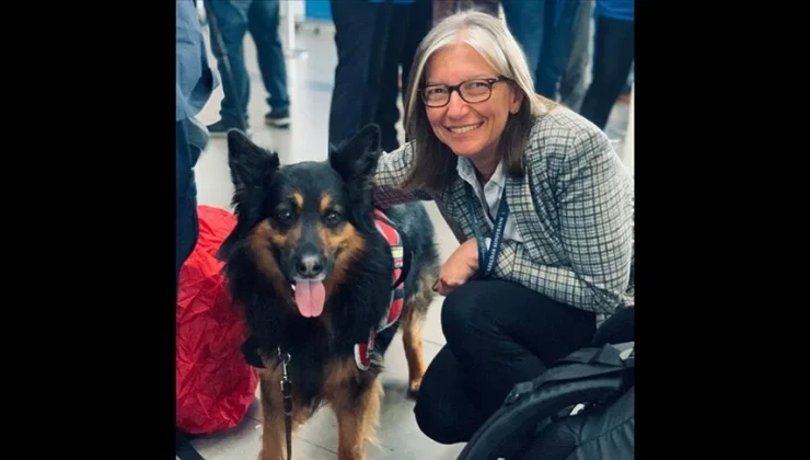 Kolombiya’dan Türkiye’ye gelen arama kurtarma köpeği Aaron hayatını kaybetti