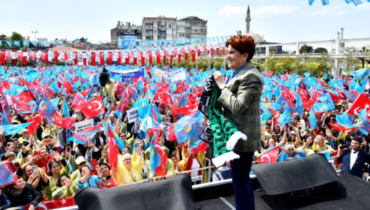 Akşener’den Cumhur İttifakı’na, ‘’Sizin alınlarınızın neresi temiz?