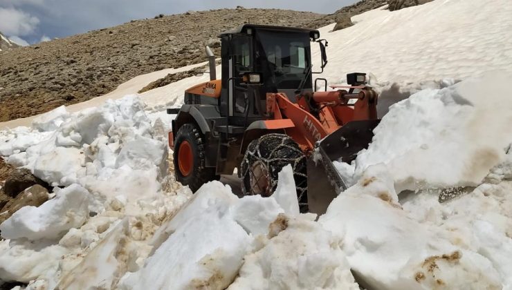 Antalya’da mayısta karla mücadele