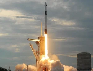 Uzay mekiği AX-2 başarıyla fırlatıldı, Suudi astronotlar uzayda