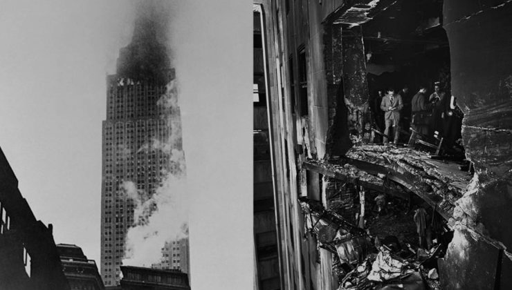 Empire State 78 önce 11 Eylül saldırısına benzer bir kaza atlattı ama yıkılmadı