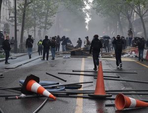 Fransa’da 1 Mayıs gösterilerinde bilanço ağır