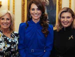 Kate Middleton, Kral Charles’ın taç giyme töreninden önce Jill Biden ve Olena Zelenska ile buluştu