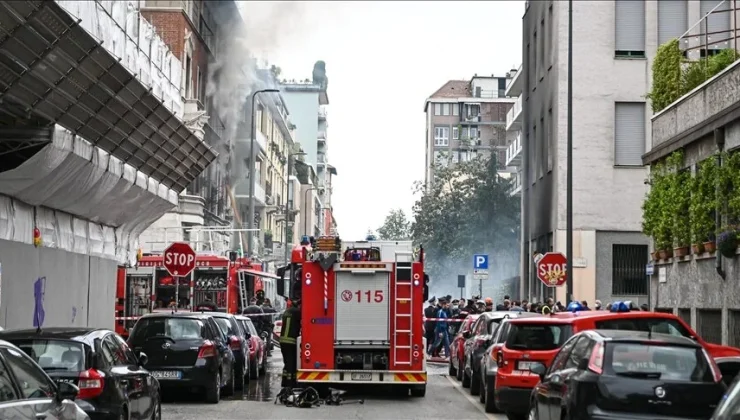 İtalya’nın Milano kent merkezinde patlama meydana geldi