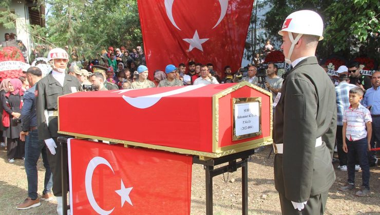 Pençe-Kilit Harekatı bölgesinde şehit olan asker Hatay’da defnedildi