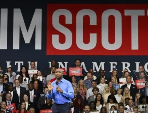 ABD’de tek siyahi Cumhuriyetçi Senatör Tim Scott 2024 başkanlık seçimlerine aday