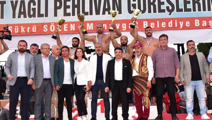 Türkiye Yağlı Güreş Ligi Manavgat etabının başpehlivanı Ali Gürbüz oldu