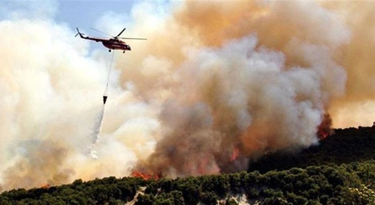 Türkiye’den yangın söndürme helikopterleri yola çıktı