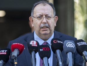 YSK Başkanı Ahmet Yener’den ‘Hatay’ ve ‘Ordu’ açıklaması
