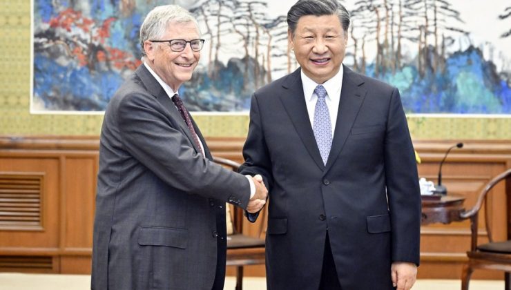 Çin Cumhurbaşkanı Xi Jinping, Bill Gates ile görüştü