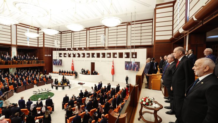 Cumhurbaşkanı Erdoğan yemin etti, yeni dönem başladı… 