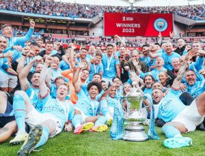 İlkay Gündoğan tarihe geçti! Manchester City, FA Cup şampiyonu