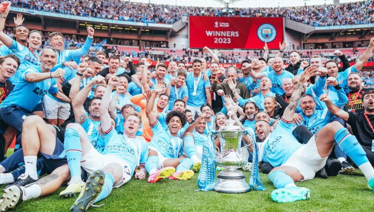 İlkay Gündoğan tarihe geçti! Manchester City, FA Cup şampiyonu