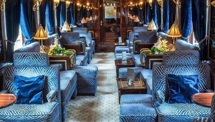 Tarihi Orient Express treni Türkiye’ye giriş yaptı