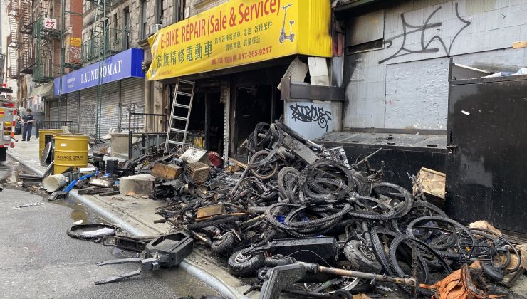 New York’ta bisiklet tamirhanesinde yangın, 4 kişi öldü