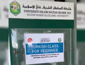Türkçe, Brunei’de bir üniversitede ‘zorunlu yabancı dil’ dersi oldu