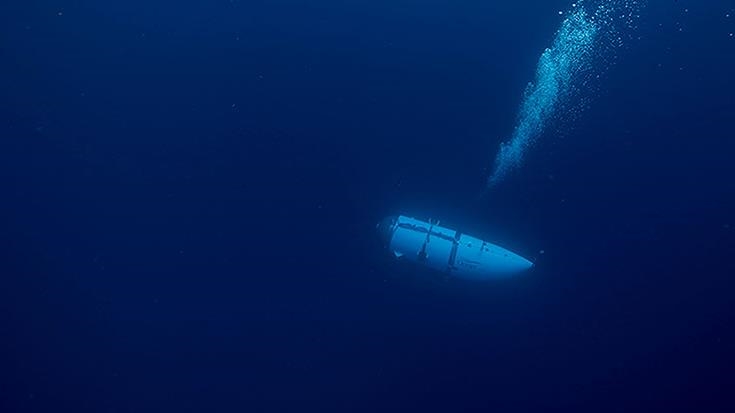 Titanik enkazına sefer yaparken kaybolan denizaltıyı arama alanında bir “enkaz” bulundu