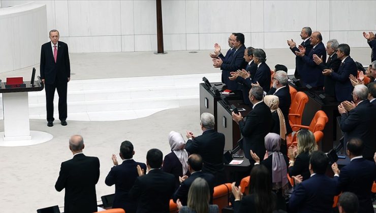 Cumhurbaşkanı Erdoğan’ın TBMM’deki yemin töreni dünya basınında geniş yer buldu