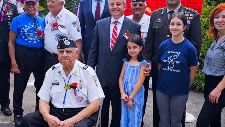 Kore Savaşı’nın 73. yıl dönümü için Staten Island’da tören düzenlendi