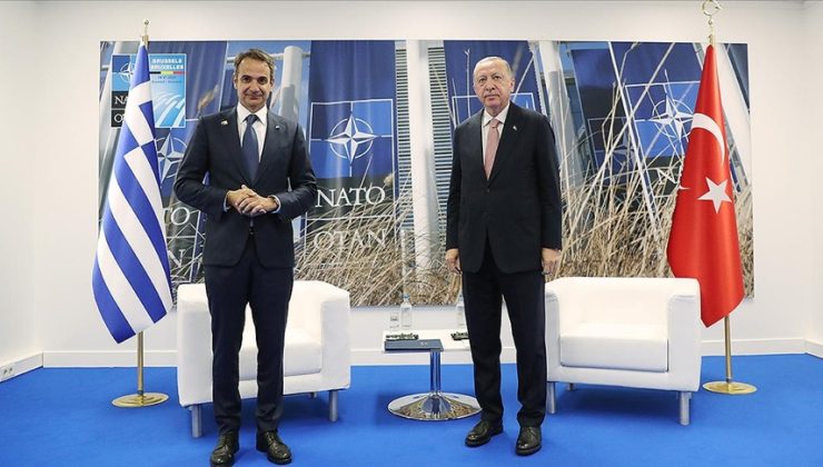 Cumhurbaşkanı Erdoğan ile Miçotakis NATO Zirvesinde bir araya gelecek