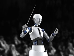 İlk kez bir robot orkestra şefliği yaptı