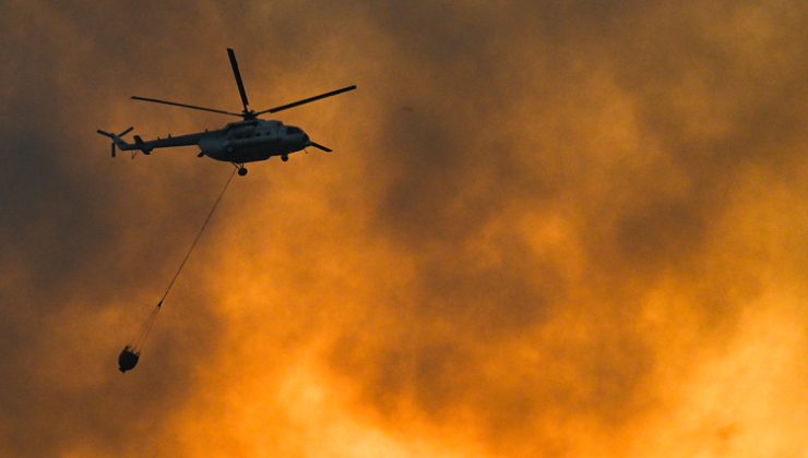 Yunanistan’da orman yangınında bir kişi hayatını kaybetti
