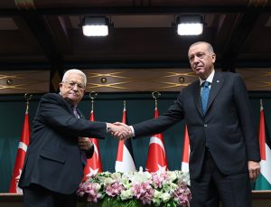 Abbas: Türkiye’nin Filistin davasına desteği için müteşekkiriz